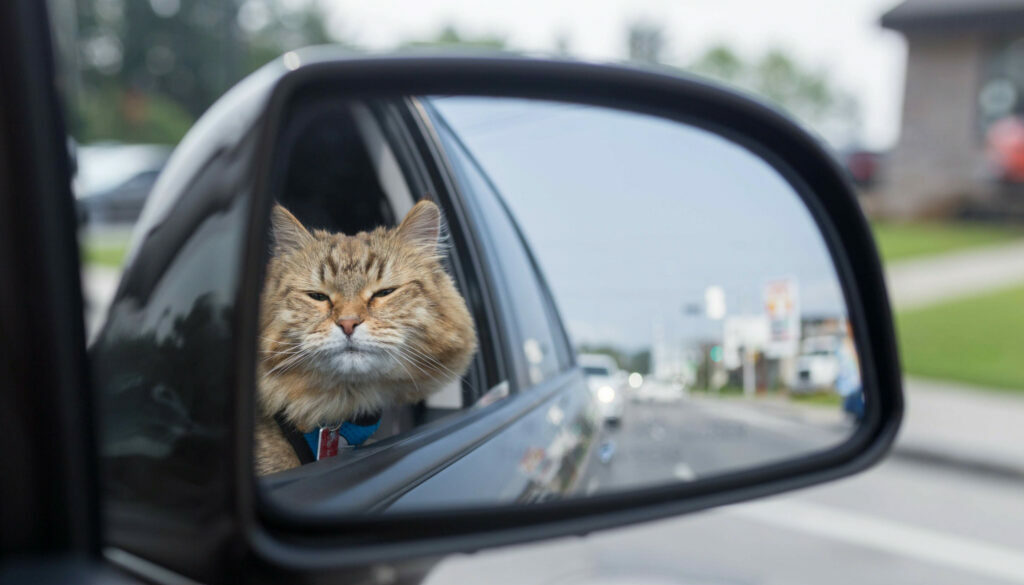 Training a Cat to Stay Calm During Car Rides