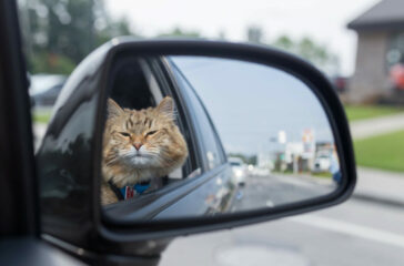 Training a Cat to Stay Calm During Car Rides